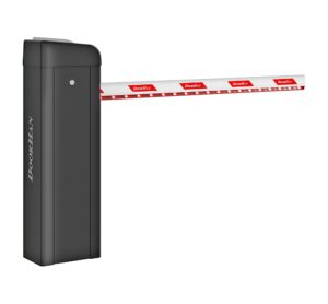 Комплект базовый шлагбаума BARRIER-PRO4000LED в составе стойка BARRIER-PRO со встроенной сигнальной лампой и приемником, стрела BOOM-4-LED.