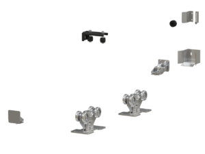 Коробка DHSK-95/24 — фурнитура для балки 95×88×5 мм